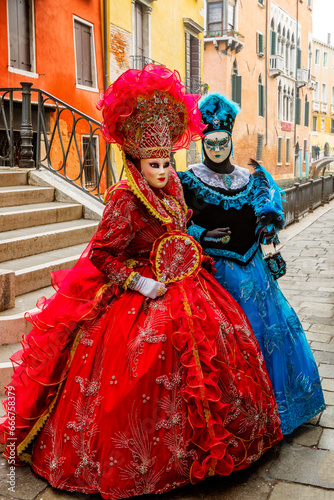 Carneval Costumes,.Veneto,Venice,Italy,Europe