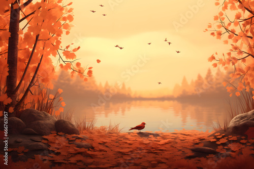 Autumn - Landscape - Background photo