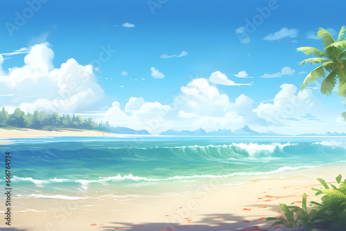 Summer - Landscape - Background