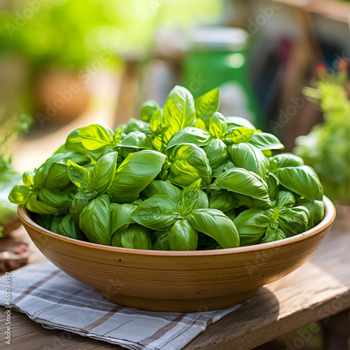 Basil is good for cooking !