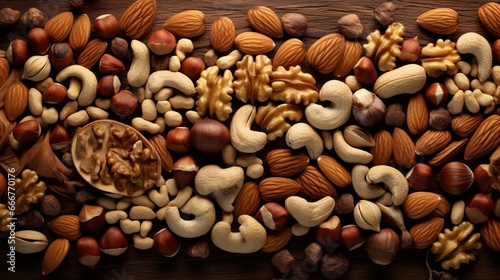 A Nut Lover's Paradise: Array of Nuts