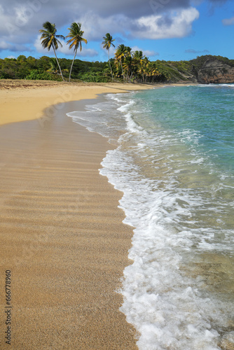 Bathway Beach on Grenada Island, Grenada.