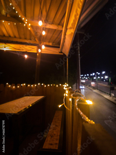 traffic at night