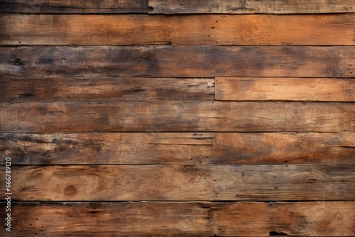 A backdrop featuring repurposed and recycled wood planks that contribute to its aged and well-worn texture