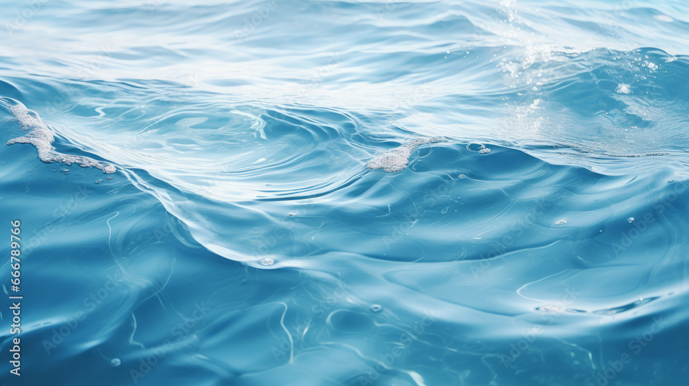 A mesmerizing capture of the dynamic waves on a body of water A mesmerizing capture of the dynamic waves on a body of water