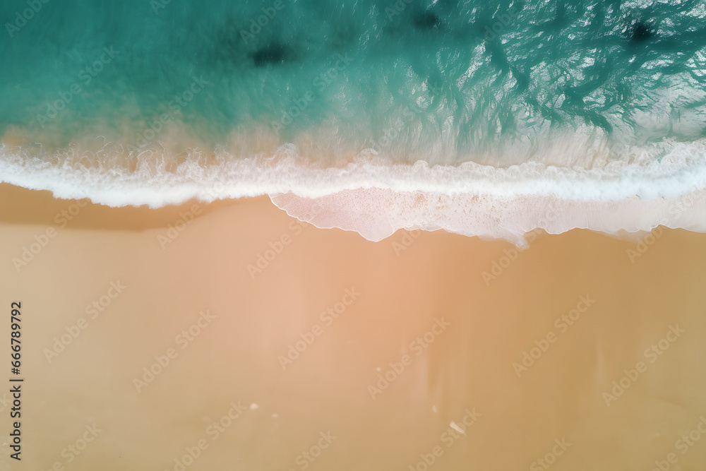 Beach from above - Droneshot . Empty Beach Background