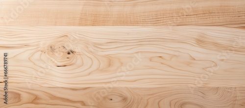 Maple wood's soft, cream-like appearance