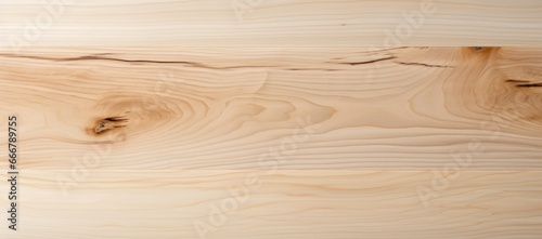 A close-up view of maple wood, exhibiting a soft, creamy appearance