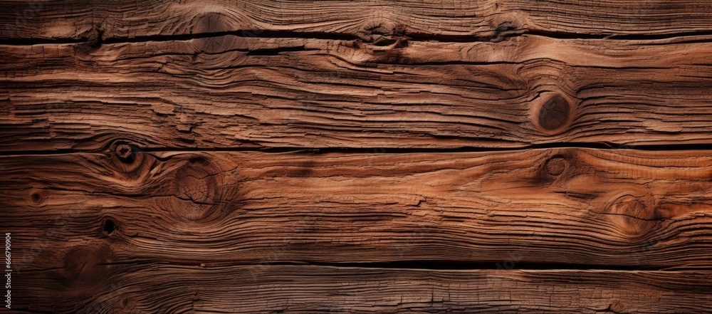 A textured setting showing the rich grain patterns of weathered wood A textured setting showing the rich grain patterns of weathered wood