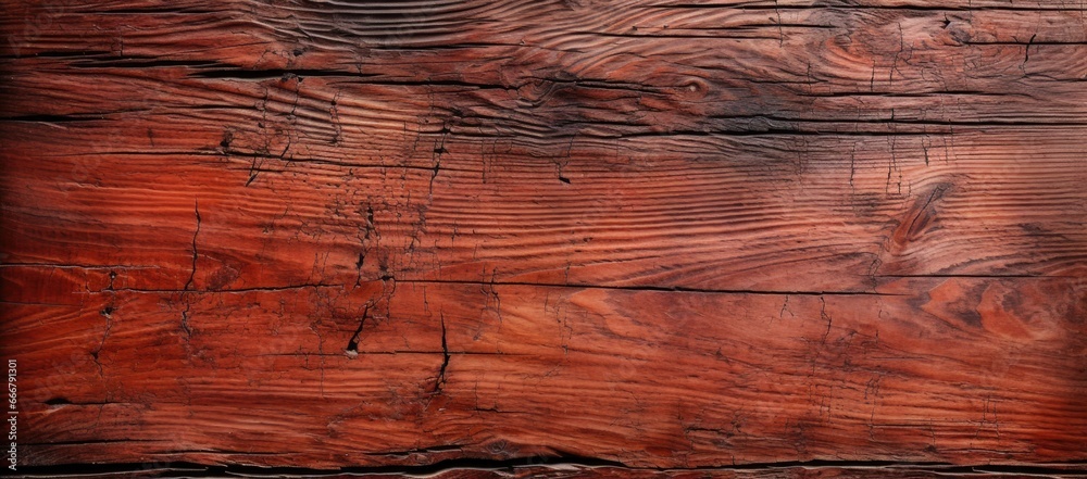 Naklejka premium A background highlighting the luxurious textures of Paducah wood
