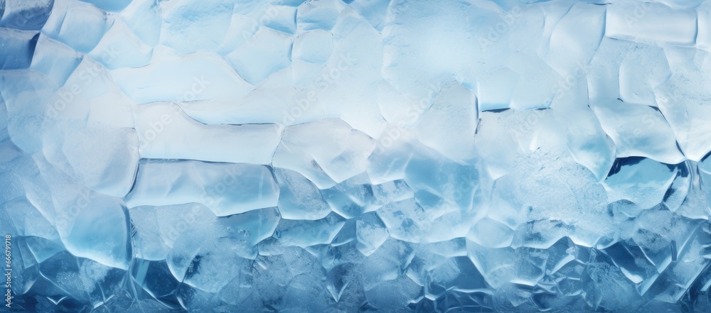 A textured background that showcases the unique abstract designs formed by frost on the glass A textured background that showcases the unique abstract designs formed by frost on the glass