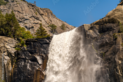 Bridalveil Fall in Yosemite National Park.