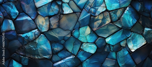 The backdrop exhibits a textured appearance mirroring the unique patterns found in labradorite photo