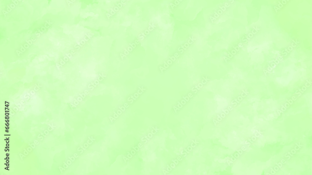 Green Watercolor Background. Light Green Watercolor. Green and White Background.