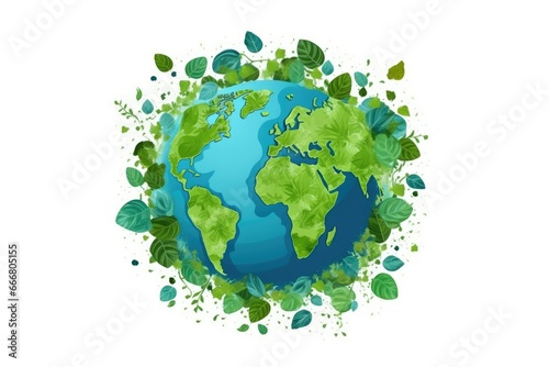 Earth day concept background. Invest in our planet.