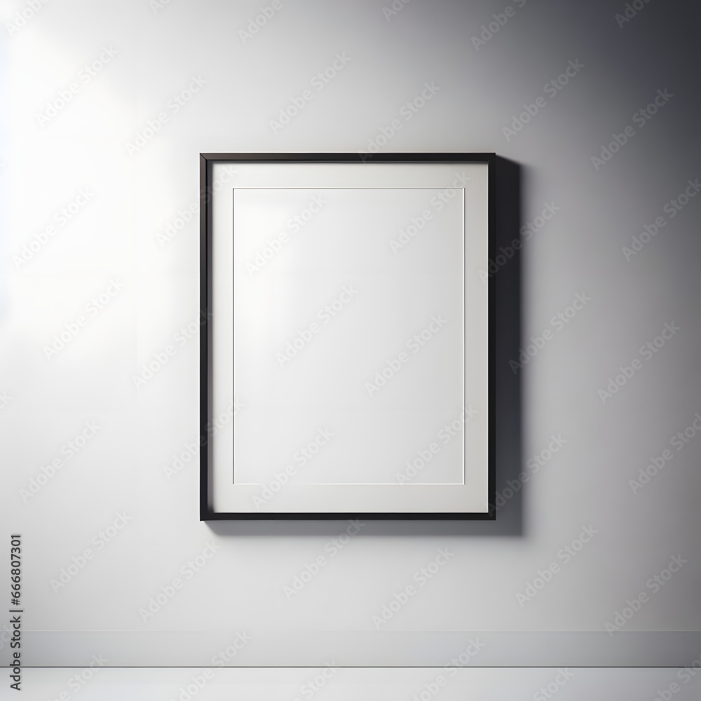 picture frame on wall, AI Generated picture frame on wall, AI Generated