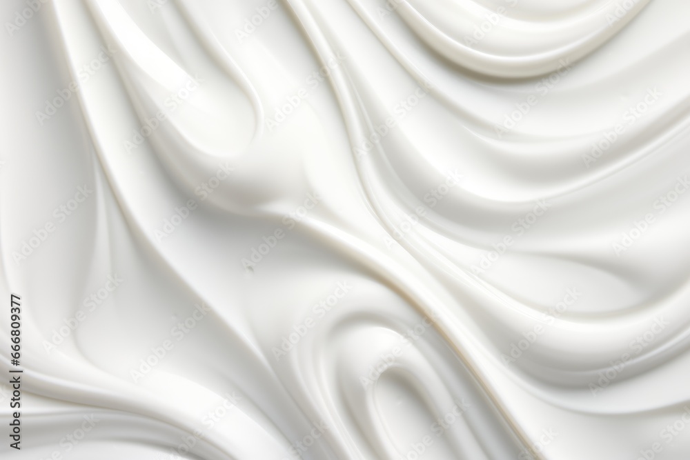 White face cream texture White face cream texture