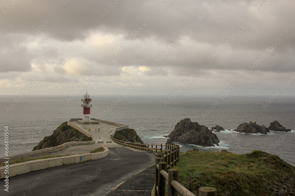 lighthouse in Cape Ortegal, Spain
