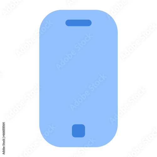An icon about electronic with flat style