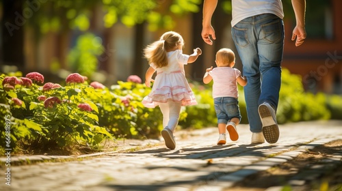 Father and child, generativ...