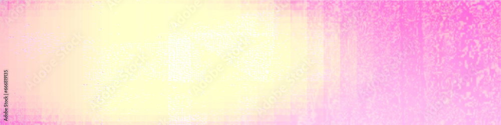Pink panorama background with copy space for text or images, Usable for banner, poster, Ad, events, party, sale, celebrations, and various design works