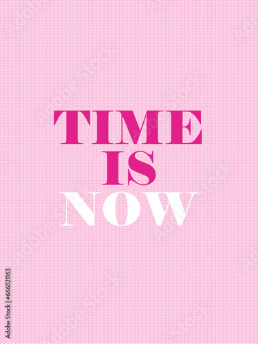 Affirmation in barbie style.  Design with text. Illustration for prints, wall art, cover, wrapping, poster