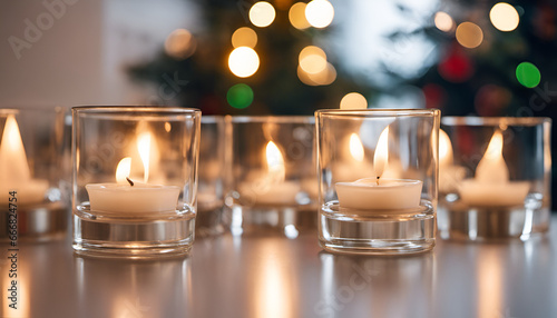 Candles at Christmas