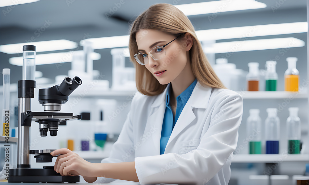 Research Laboratory Scientist in Scientific Lab for Medicine, Biotechnology, Microbiology Development