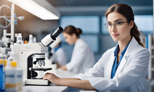 Research Laboratory Scientist in Scientific Lab for Medicine, Biotechnology, Microbiology Development