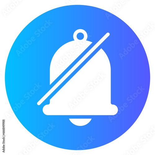 sound off gradient icon