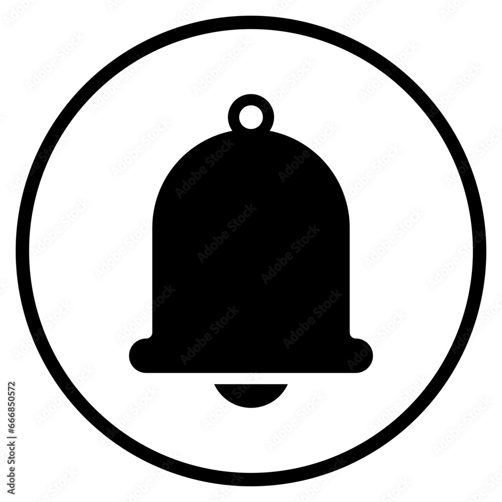bell glyph icon bell glyph icon