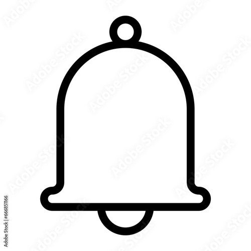 bell line icon