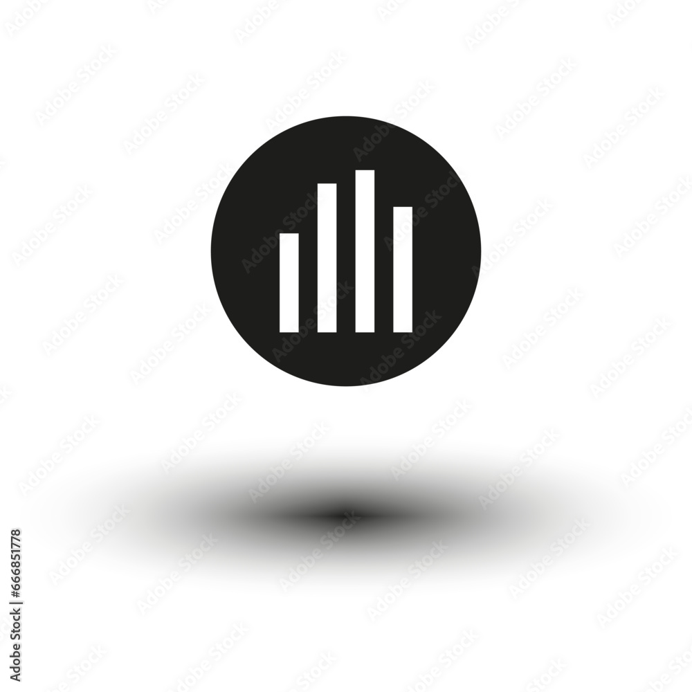 Graph icon. Increase icon. Chart icon. Vector illustration. EPS 10. Graph icon. Increase icon. Chart icon. Vector illustration. EPS 10.