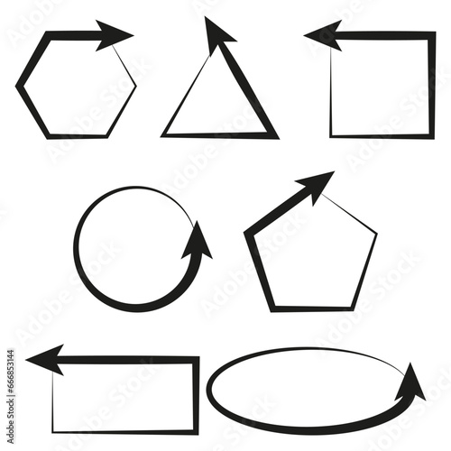 Smooth Line Icons. Line icons collection. For Apps. Vector illustration. EPS 10.