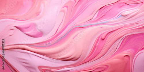 Intricate pattern of intertwining pink waves.