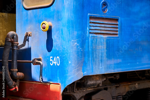 Thailand train carriage