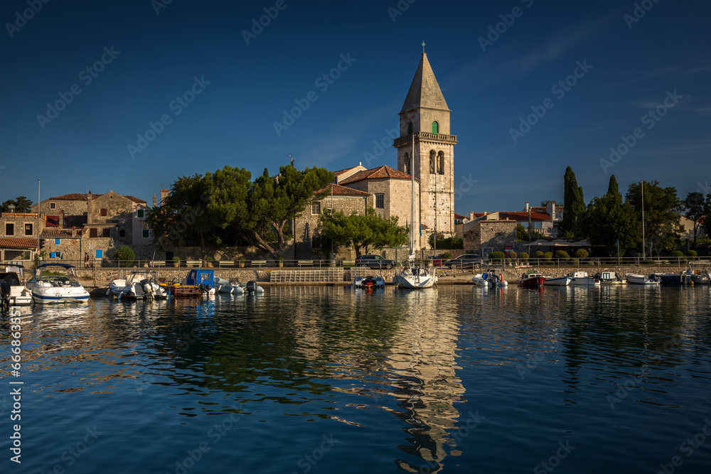 Osor town on Cres Island - Croatia 