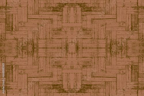 old parquet floor seamless pattern