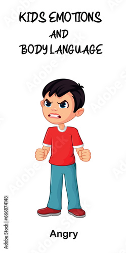 Kids Emotions and Body Language_ Anger