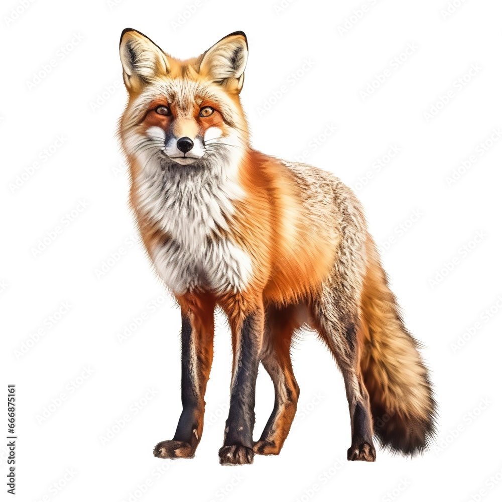 red fox vulpes