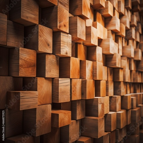 wood texture wall wooden Wood block wall