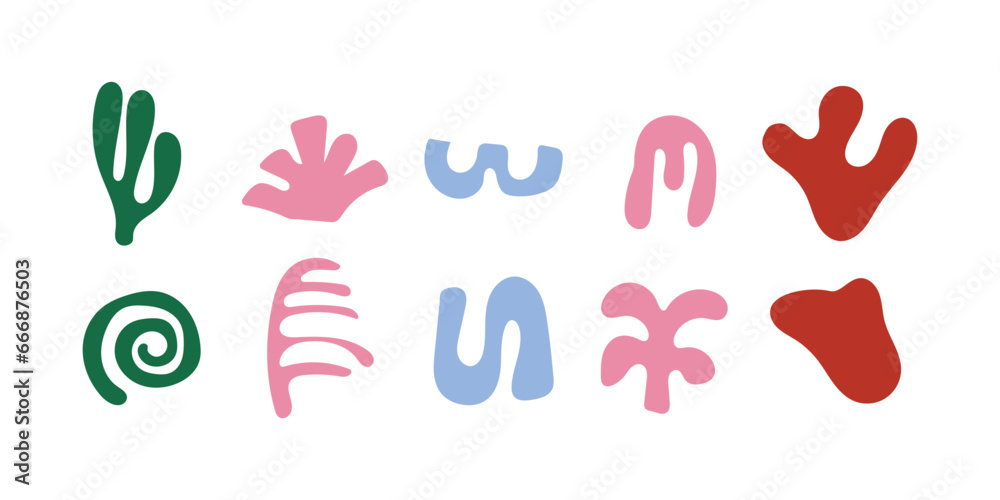 Obraz premium Organic Abstract Vector