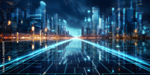 Digital Data Highway, Navigating the Binary Towers of Tomorrow's Technology