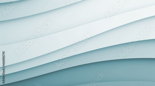 Abstract background composed of different stripes with shadow in shades of light blue color