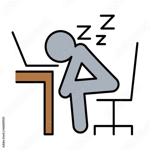 Sleepy icon
