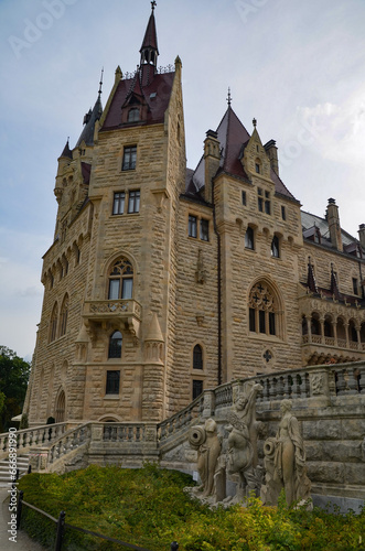 The Palace in Moszna (German: Schloss Moschen) is a historic residence located in the village of Moszna, Opole Voivodeship, between the towns of Prudnik and Krapkowice  photo