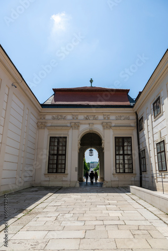 Fragment of the lower Belvedere in Vienna