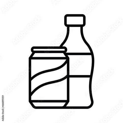 soda can icon vector design template simple and clean