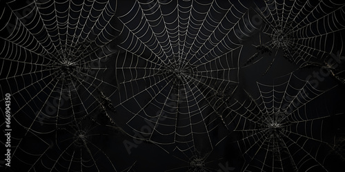 spider web with dew Delicate Spider Web Adorned with Dewdrops 