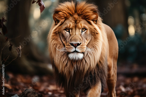 portrait of a lion © adince